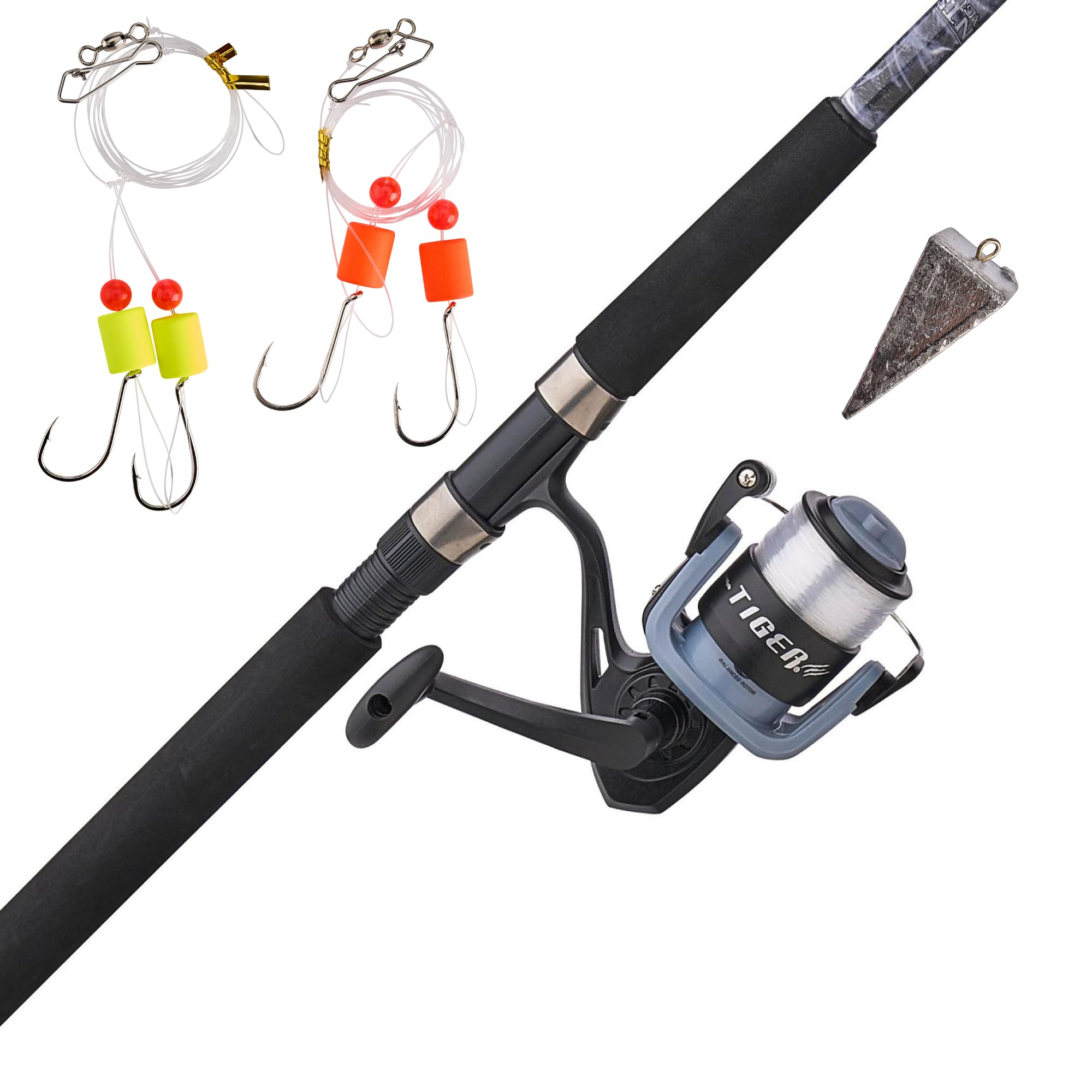 Shakespeare Tiger Spinning Surf Mossy Oak Kit : Amazon.ca: Sports