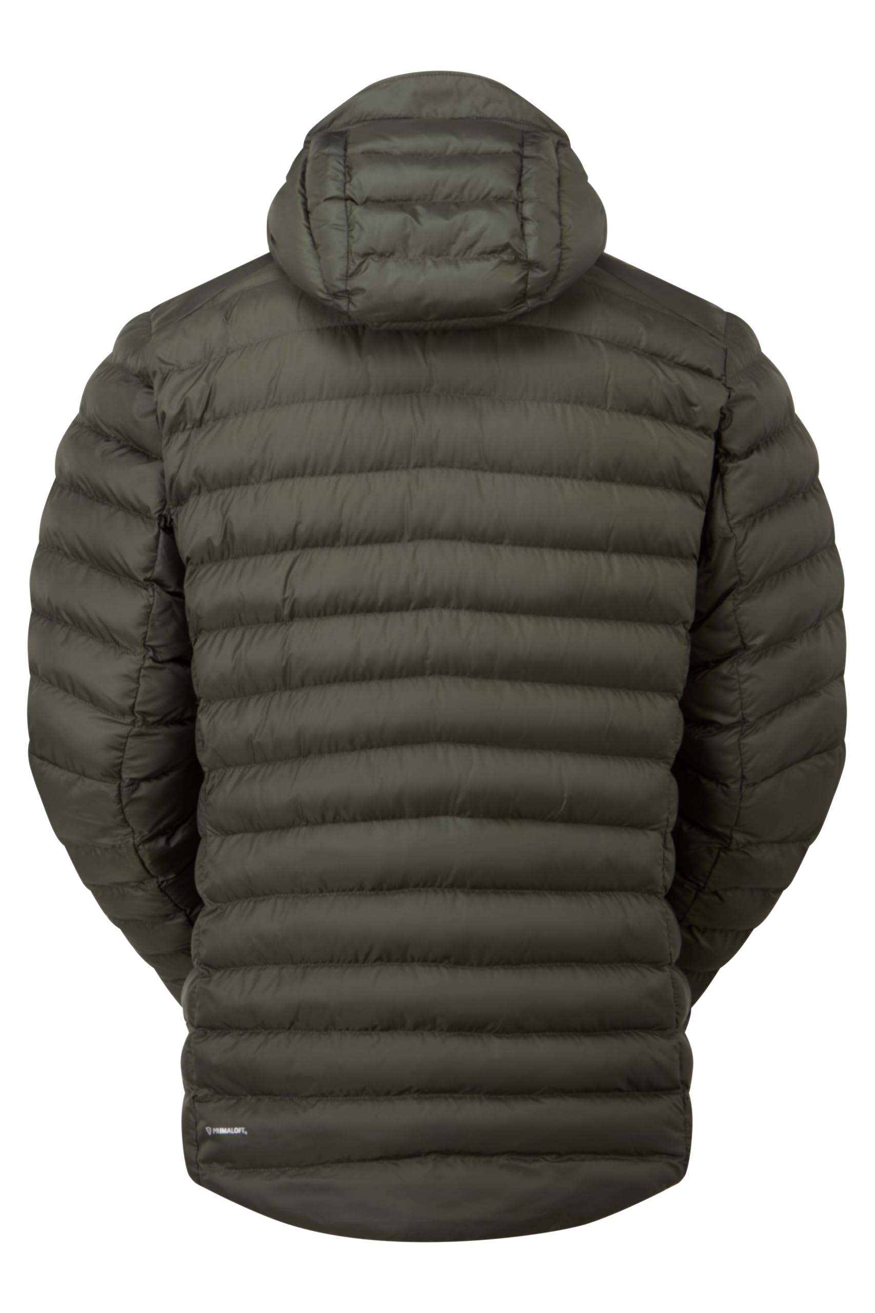 Rab Herren Cirrus Alpine Insulated Jacket, army, S | Leichter PrimaLoft Synthetik-Isolierung, Kapuzenpuffermantel, zum Klettern und Bergsteigen