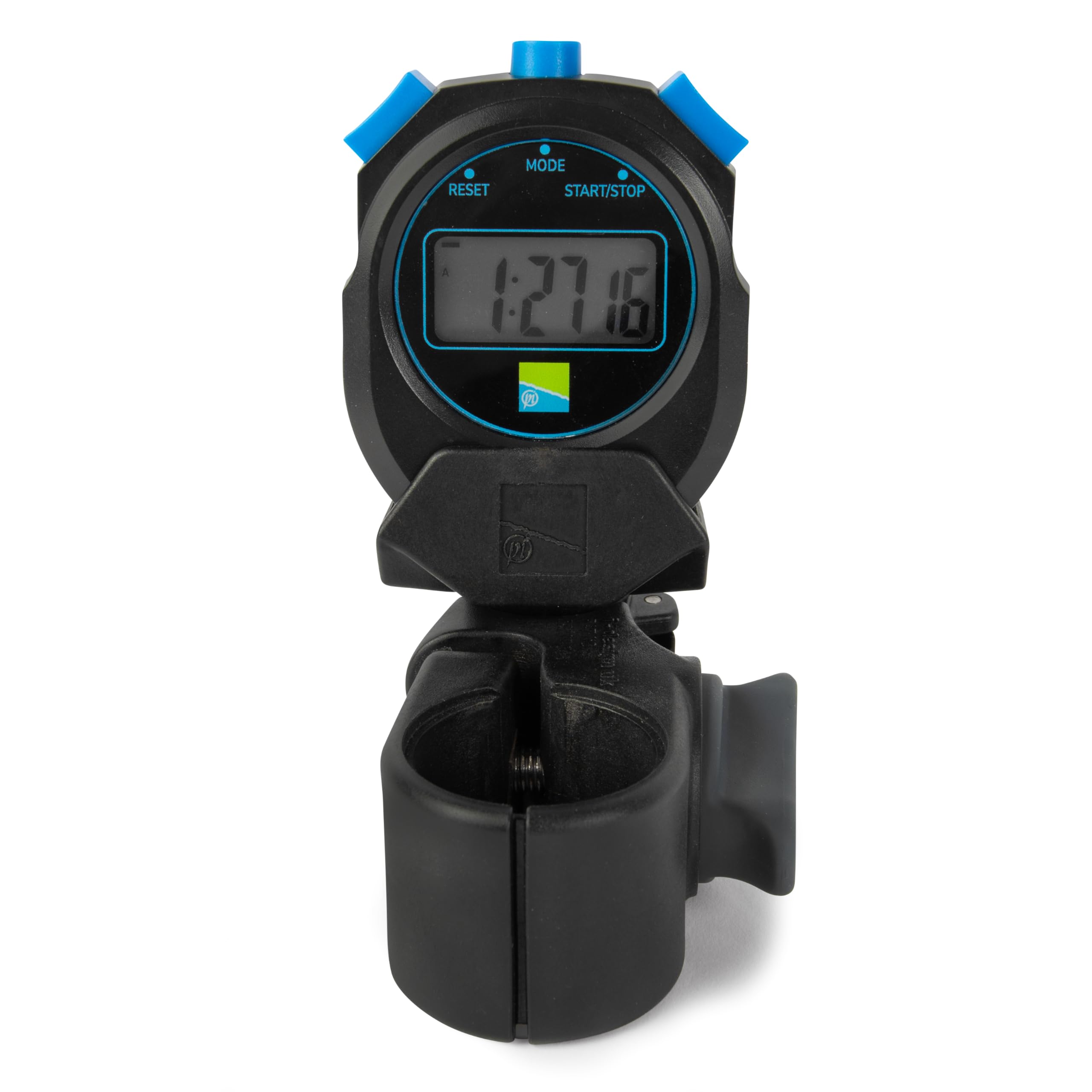Preston Innovations Offbox Seatbox Stopwatch, Function to Time Casts, Clock Function, 36mm Snaplok knuckle, 30mm Insert, Code P0110104.