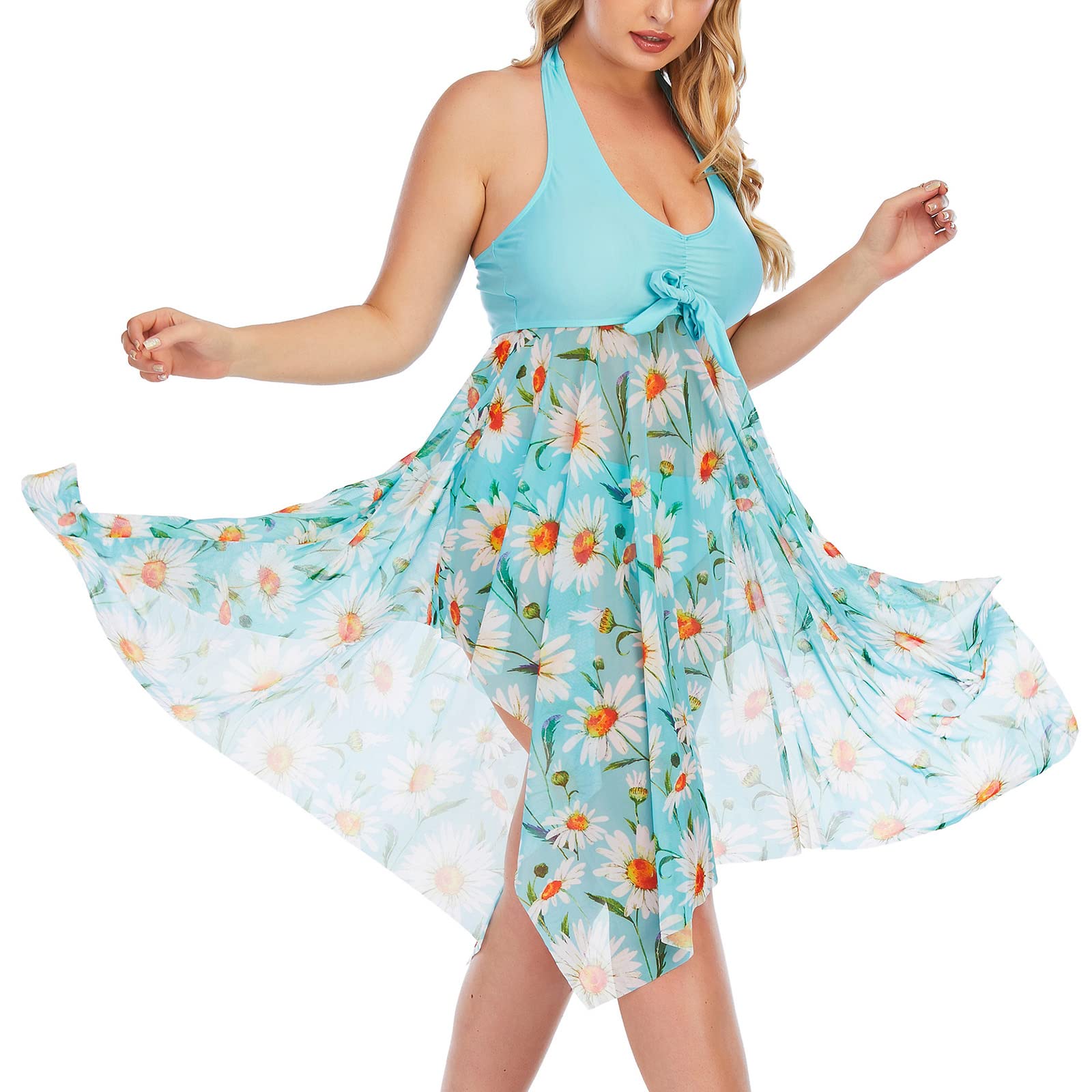 Maillot De Bain Femme 1 Pieces Natation Maillot De Bain Jupette Gaine Ventre Plat Tankinis Femme Combinaisons Et Combishorts Maillots Une Pièce Grande Taille Chic Et Elegant