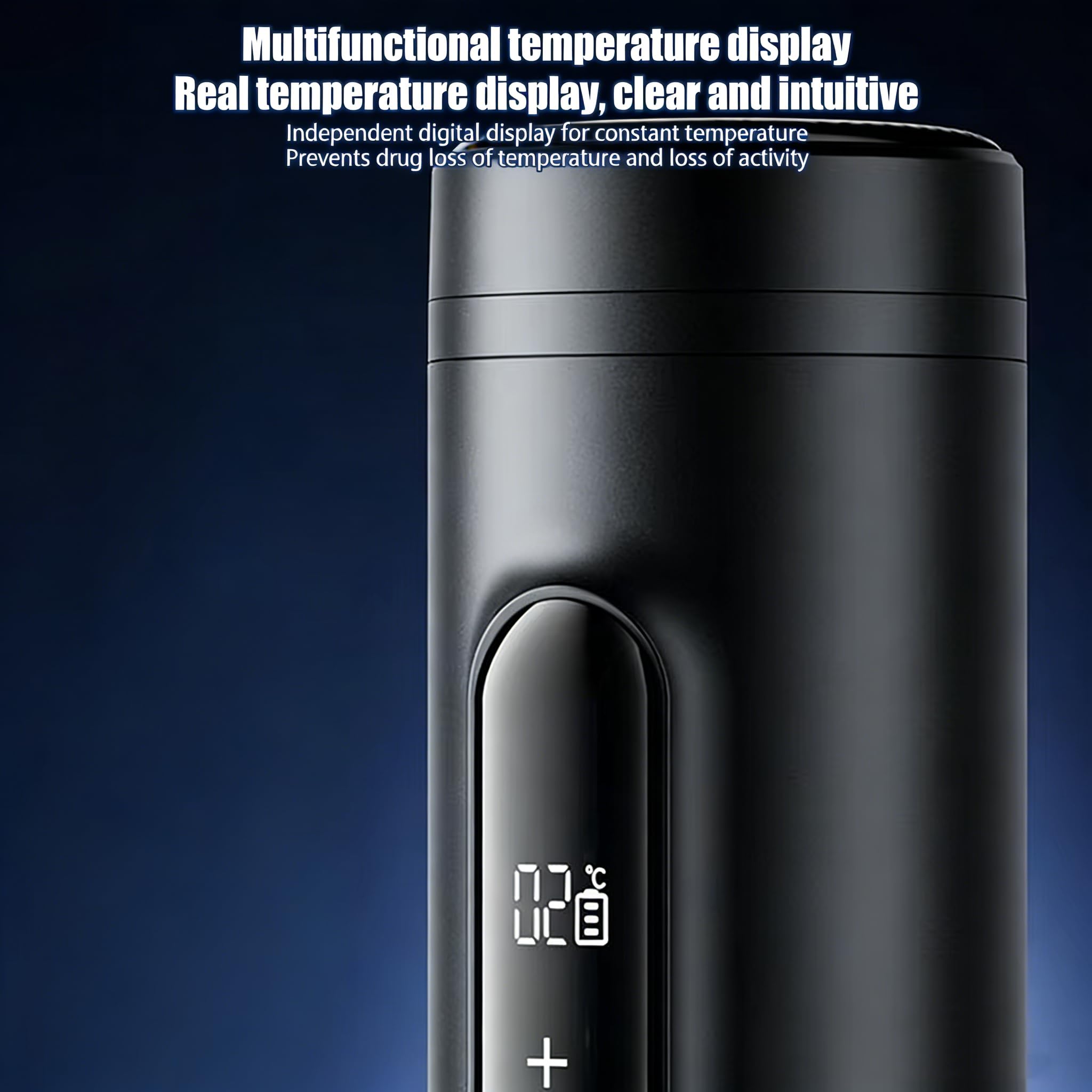 SkyFace Porta Insulina Termico per Viaggio, Borsa Termica Insulina Medicinali con USB,3-5 penne Astuccio Insulina Medicinali, per insulina, per farmaci diabetici isolati (Nero)
