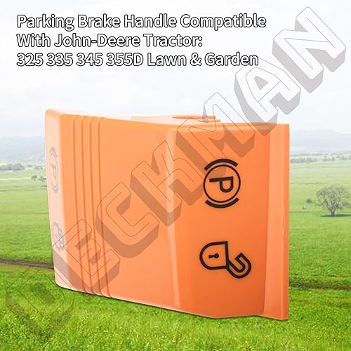 Miniatura 2 de DECKMAN Mango de freno de estacionamiento M132818 para tractor John-Deere 325 335 345 355D G100 GT235 GT242 GT245 GT262 GT275 LX178 LX266 LX277