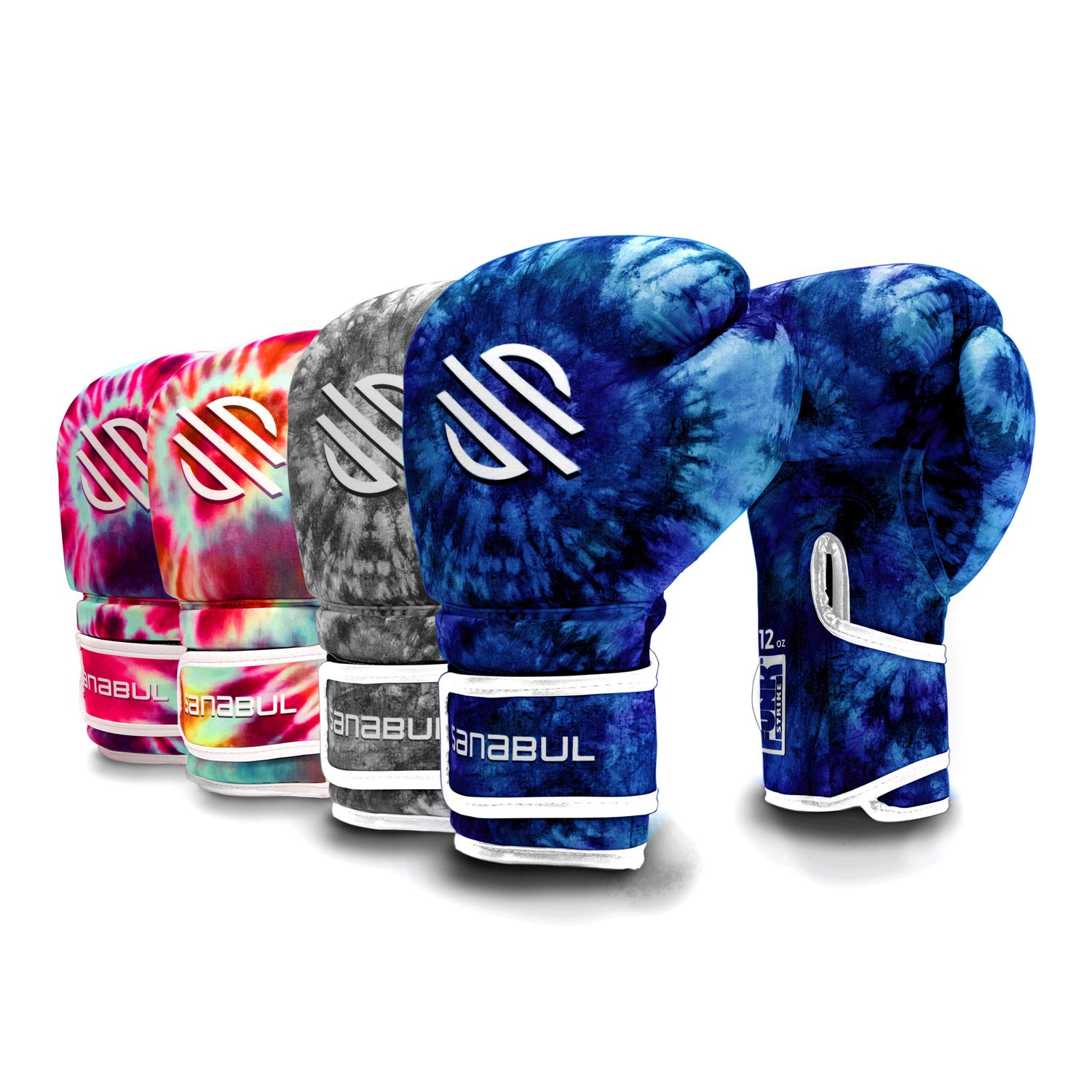 Sanabul Funk Strike Tie Dye Gel Boxing Kickboxing Training Gloves