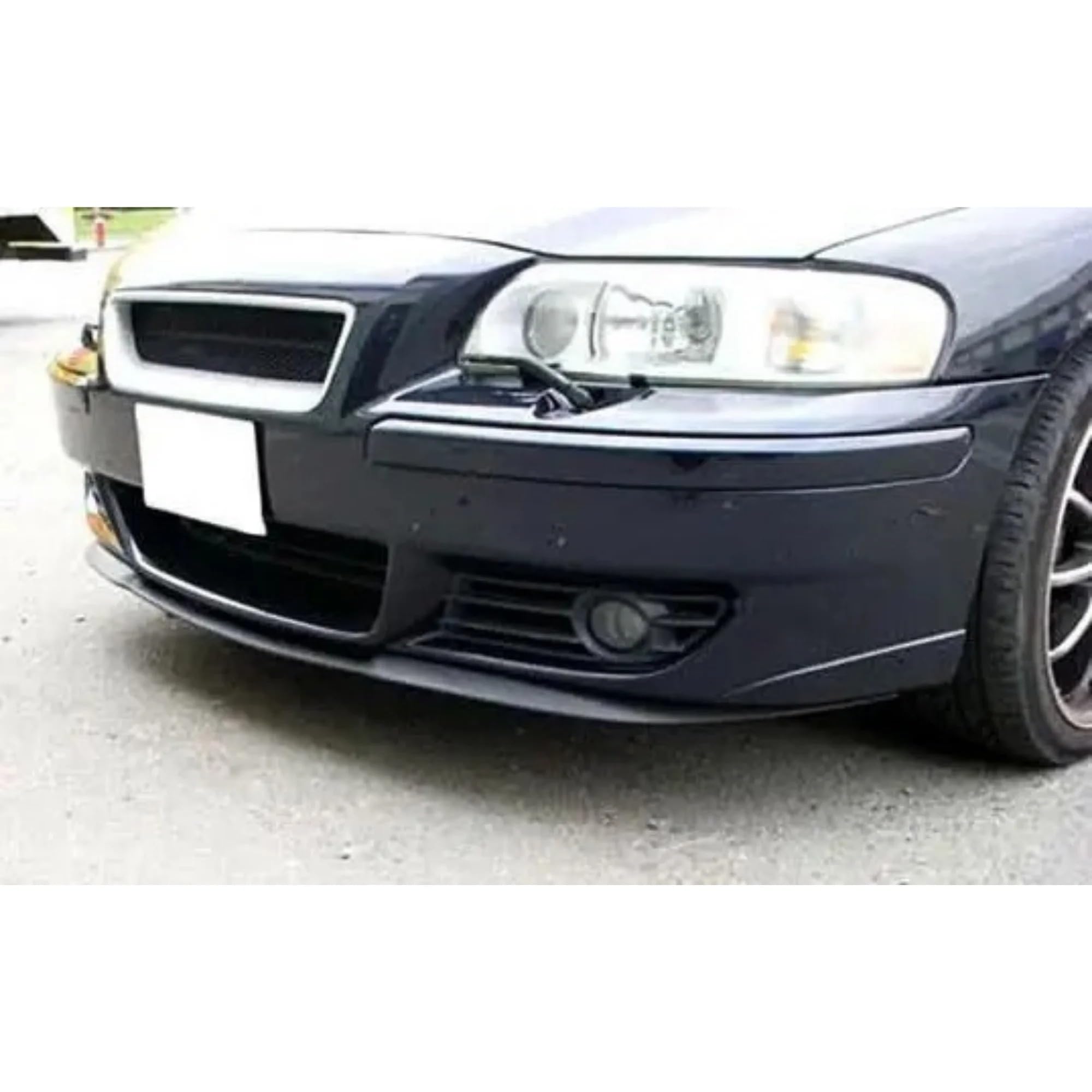 Auto Labbro Spoiler 3 Pezzi Spoiler Anteriore Paraurti Labbro Corpo Kit Protezione Tuning Sportivo Per Volvo S60R V70R