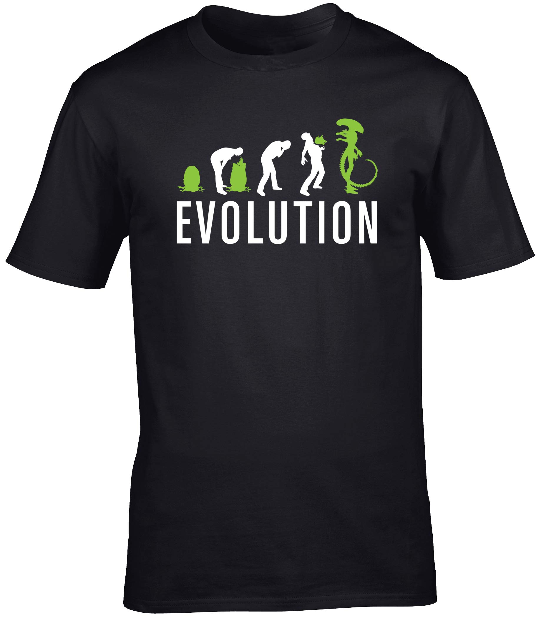 HippowarehouseAlien Evolution Unisex Short Sleeve t-Shirt (Specific Size Guide in Description)