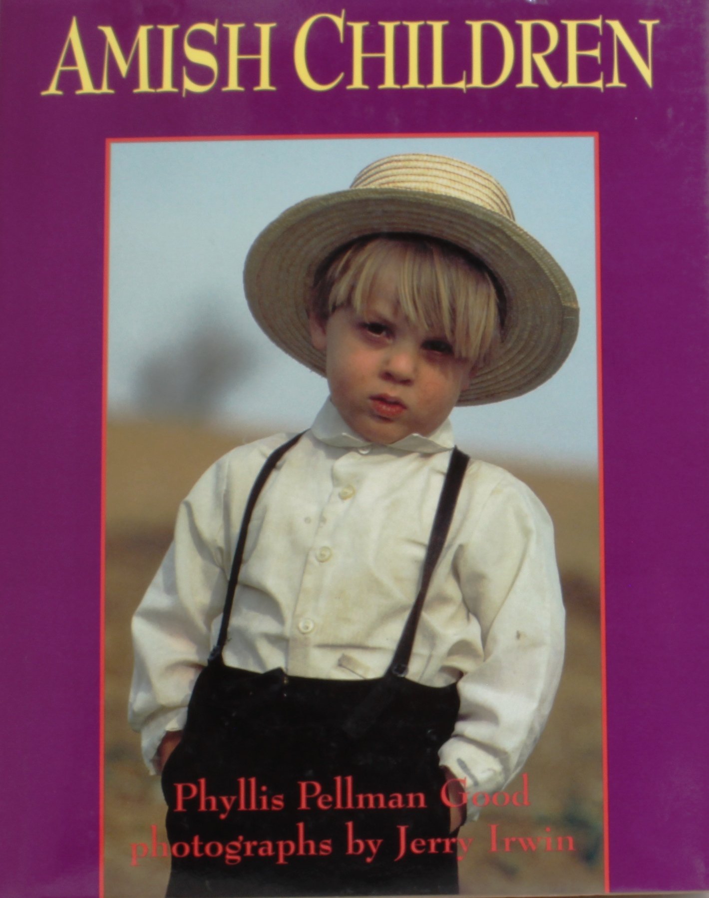 Amish Children sculpture de collection aux finitions fait main
