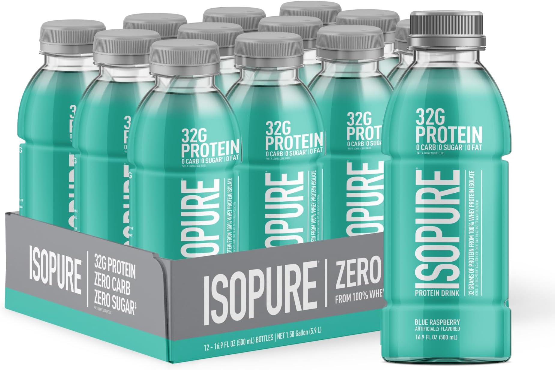Amazon.com : Gatorade Zero With Protein, 10g Whey Protein Isolate, Zero ...