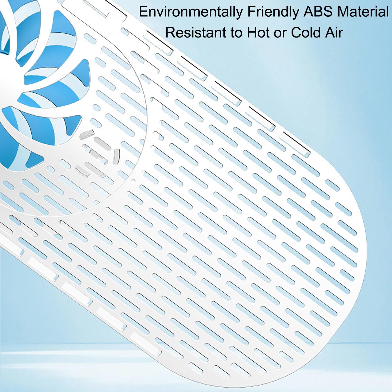 Deflector Aire Acondicionado Retráctil, Deflector de Ventilación para Aire Acondicionado Central, Ángulo Ajustable Libremente, Apto para Uso Tanto en Invierno como en Verano