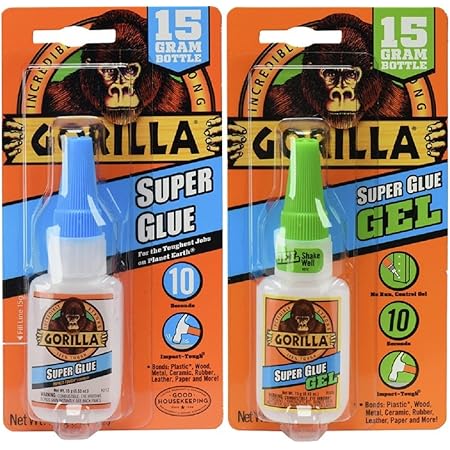 ゴリラ 15 Gスーパー接着剤 15 Gスーパー接着剤ゲル コンボ