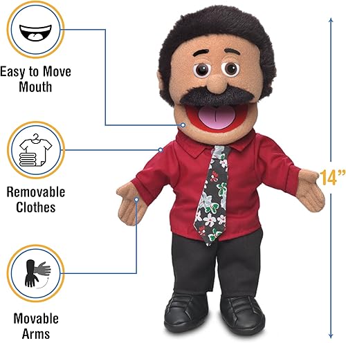 Miniatura 2 de 14 Carlos Hispano DadBusinessman marioneta de mano