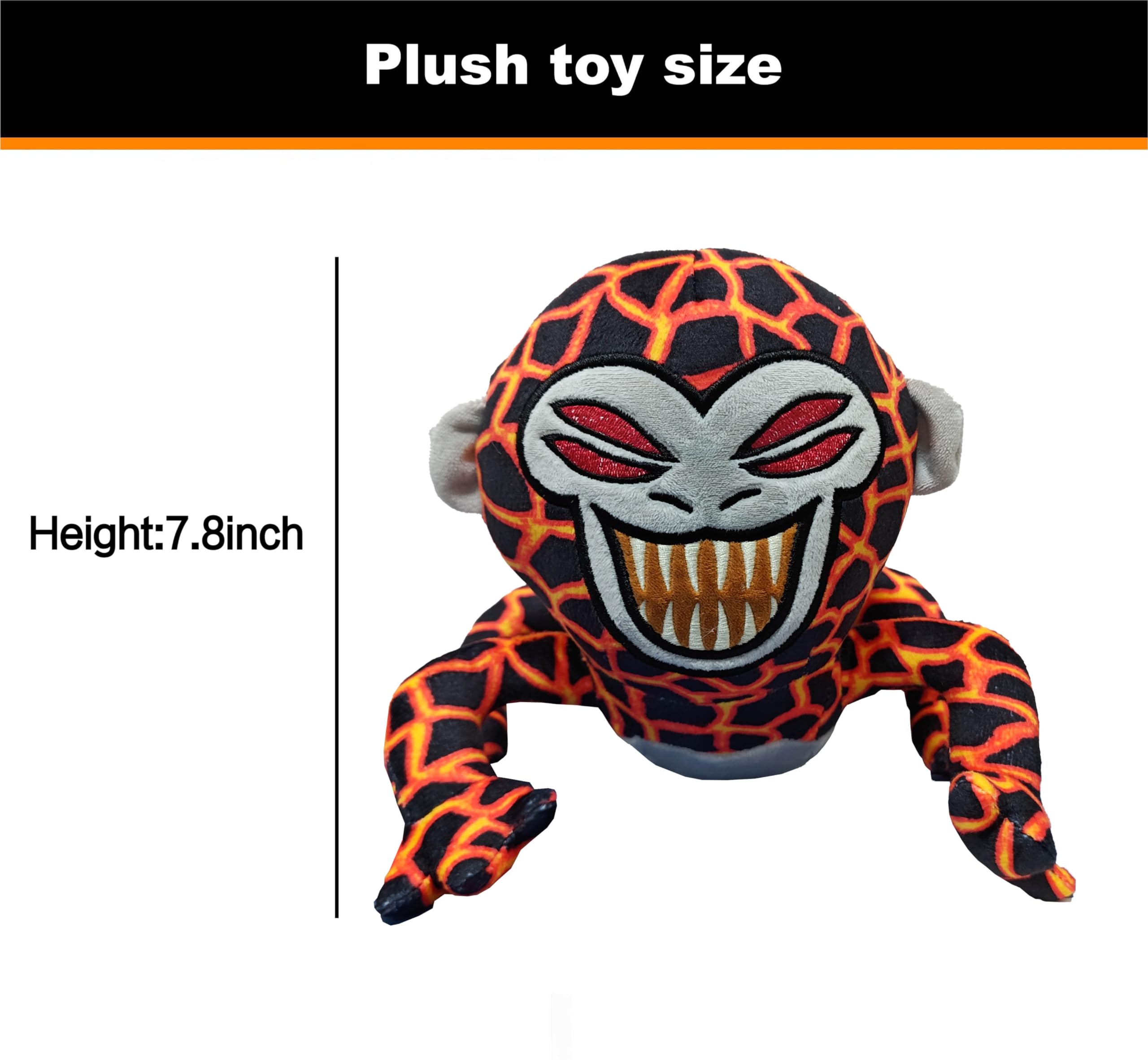 CUIGSRO Gorilla Tag Plush,Jeff Plush,Jaw Clamps Plush Doll Toys