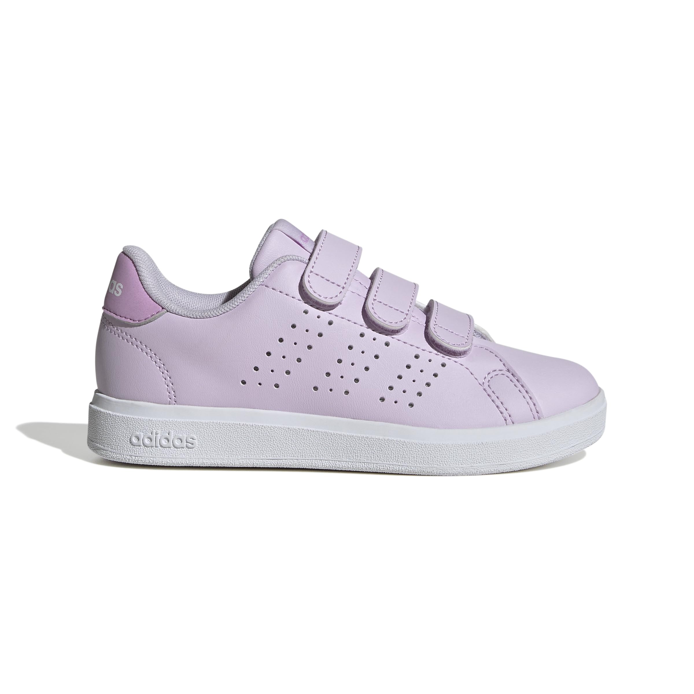 adidas Unisex Advantage Base 2.0 Shoes Children Shoes, Ice Lavender Bliss Lilac Cloud White, 13.5 UK