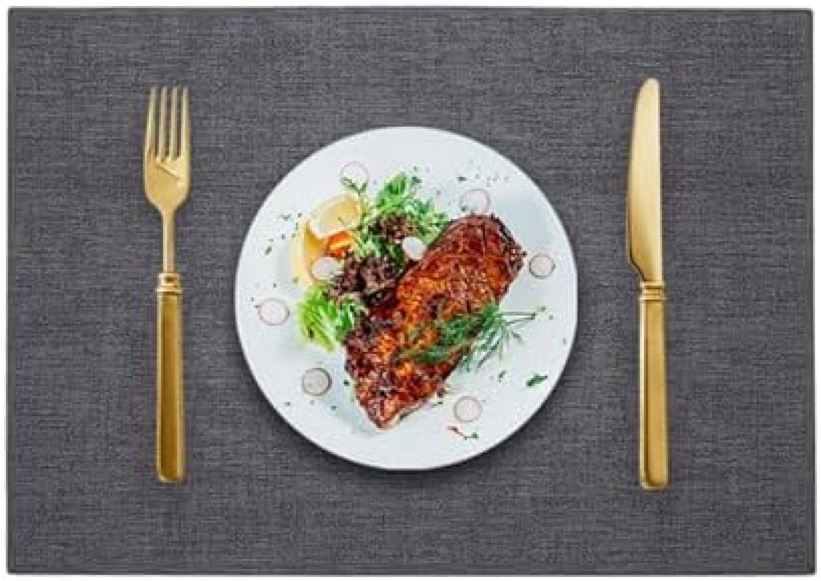 Set de table lavable épais pour protéger des taches et rayures