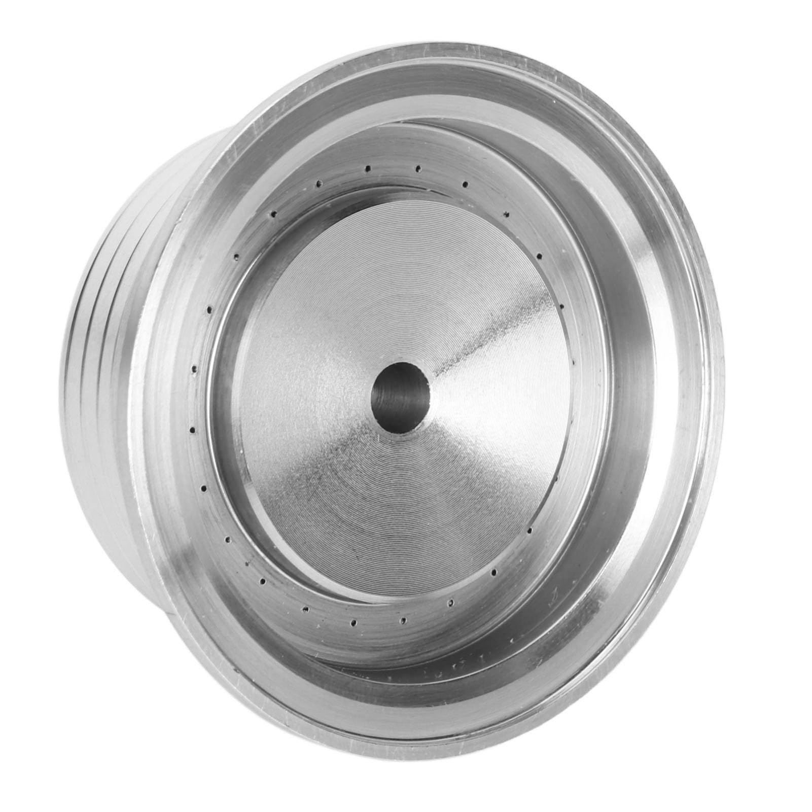 Cápsula de café Reutilizable, Tapas de Cápsulas de café Recargables Reciclables con Cuchara para Hacer café