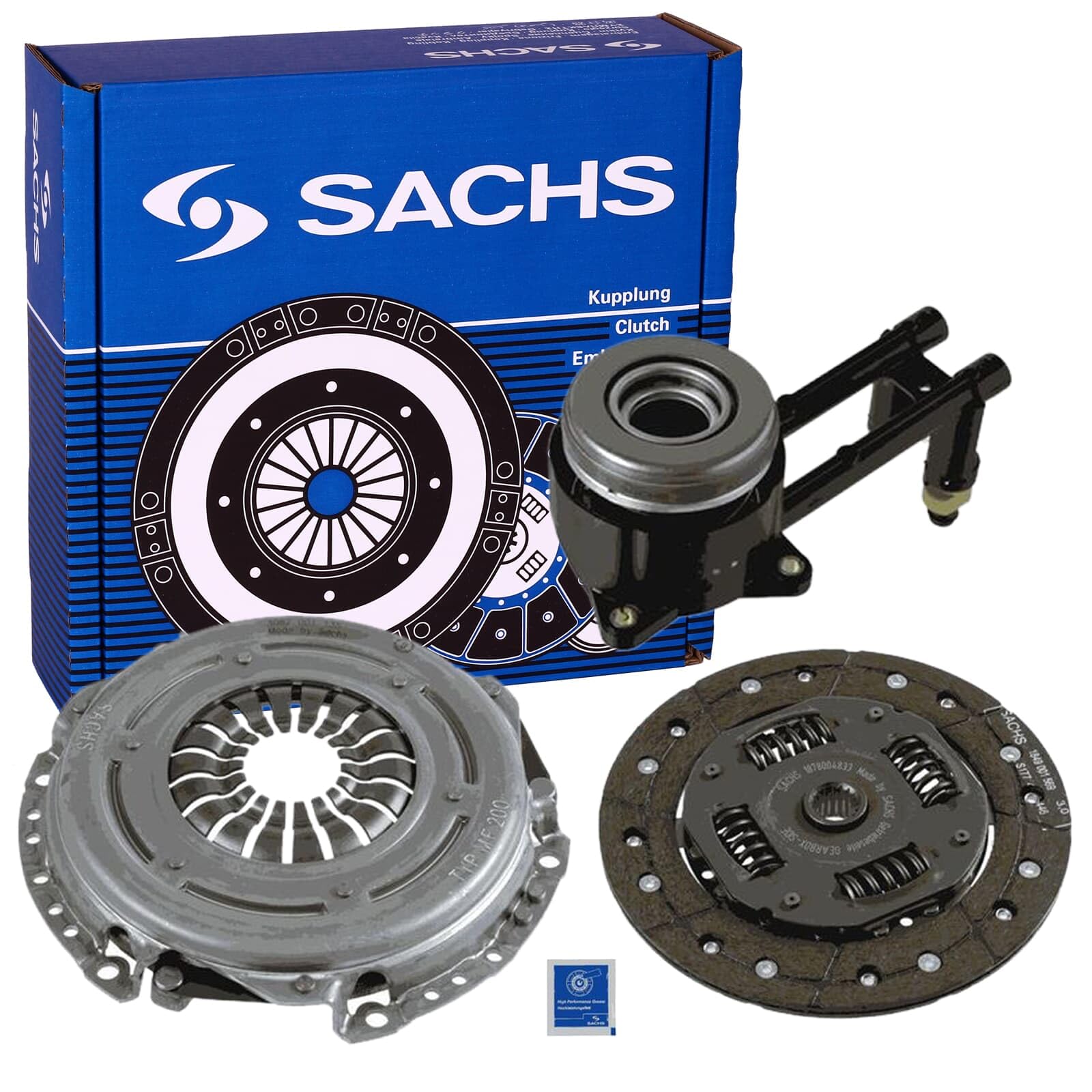SACHS 3000 990 314 Kupplungssatz Kit Mit CSC Kompatibel mit Ford Fiesta VI (CB1, CCN) 2008 - und Andere Fahrzeuge