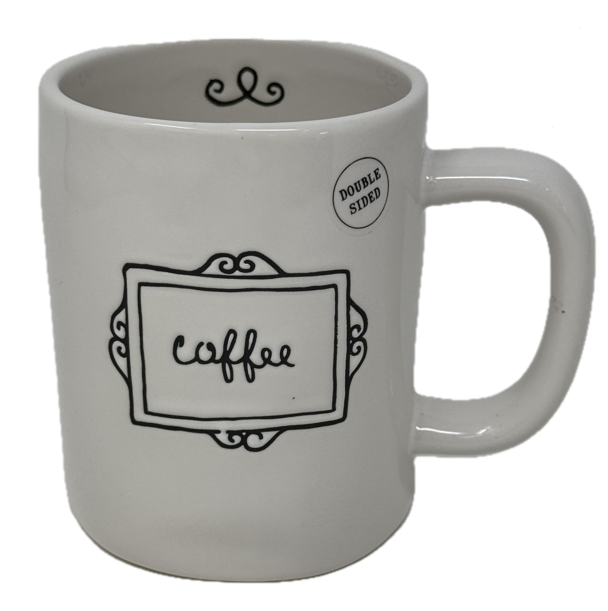 Rae Dunn by MagentaCoffee Mug - Different Coffee Designs (Coffee in Picture Frame)