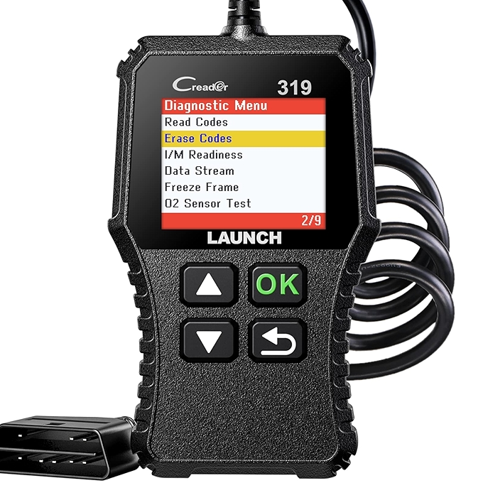 LAUNCH CR319 OBD2 扫描仪 2024 高级通用故障码读取器