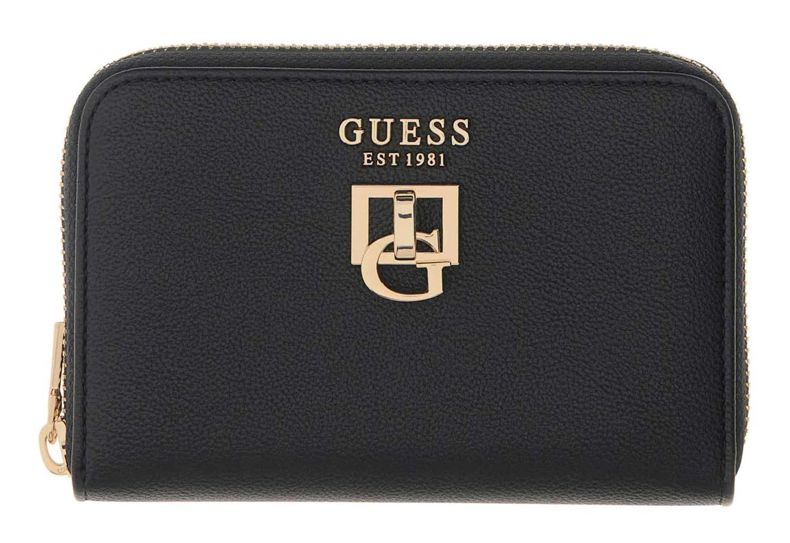 GUESS portafoglio Bianca SLG Zip Around Wallet Black nero