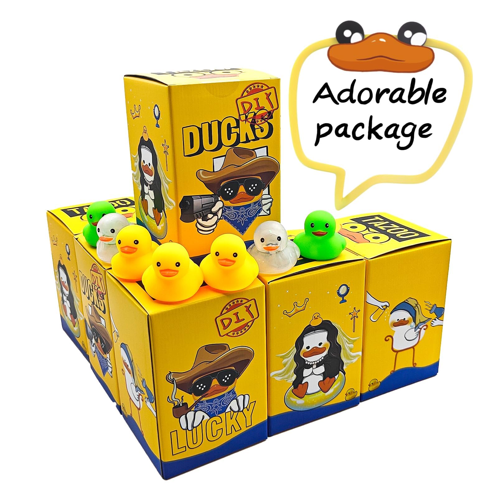 Amazon.com: TAZOO Jeep Ducks, DIY Kit Rubber Duck for Jeeps
