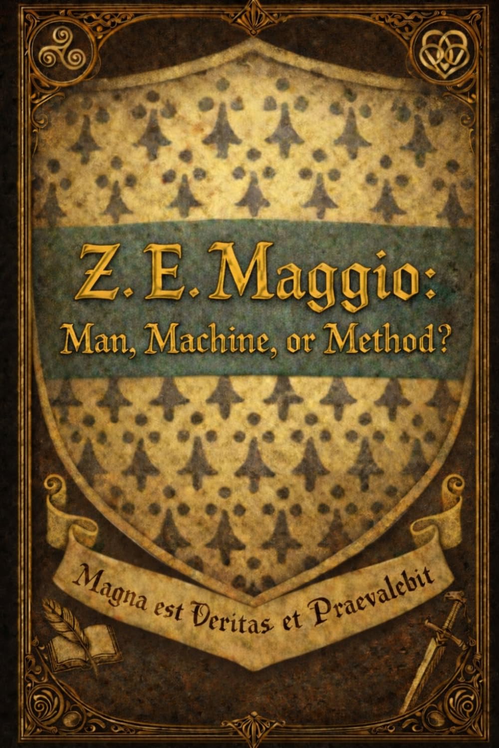 Z. E. Maggio: Man, Machine, or Method?: 1 (Zachary Garrett / Z. E. Maggio - A Human/ AI Synthesis)