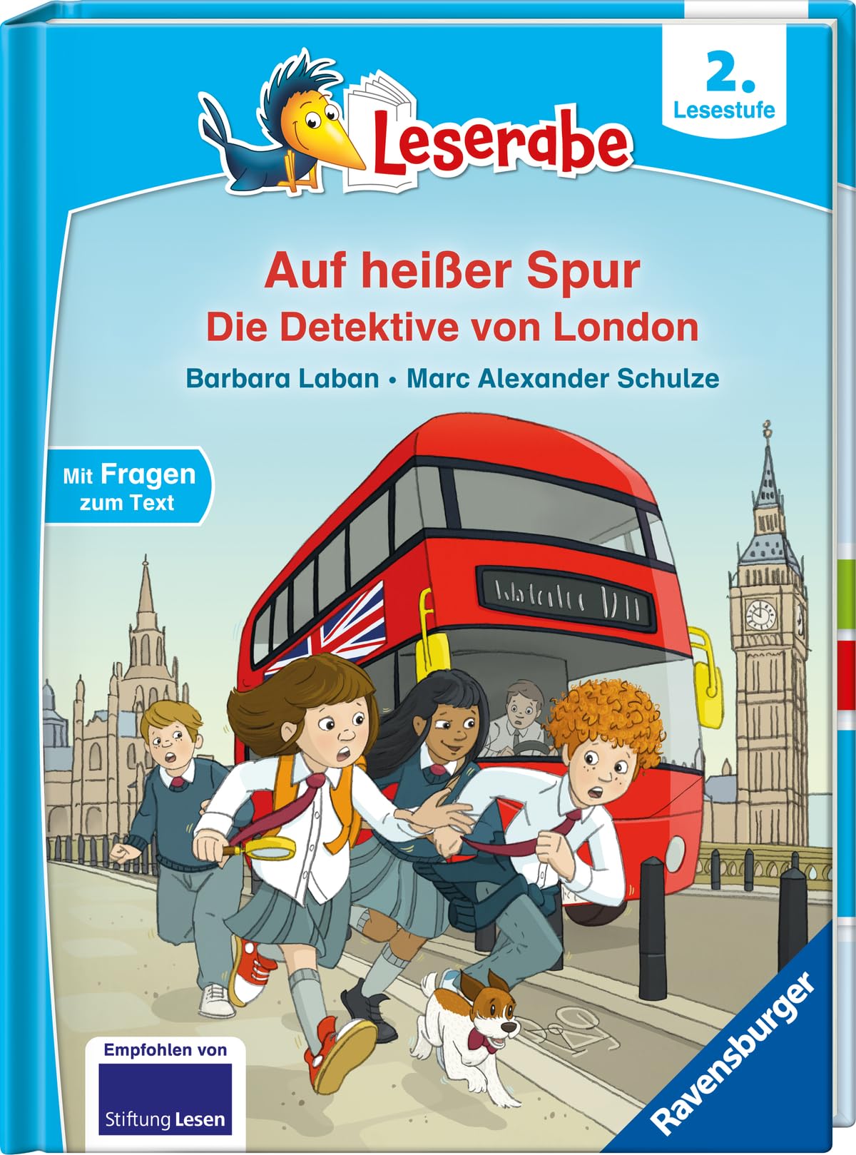 Leserabe 2. Lesestufe - Auf heißer Spur - Die Detektive von London