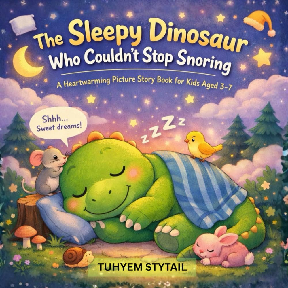 The Sleepy Dinosaur Who Couldn't Stop Snoring