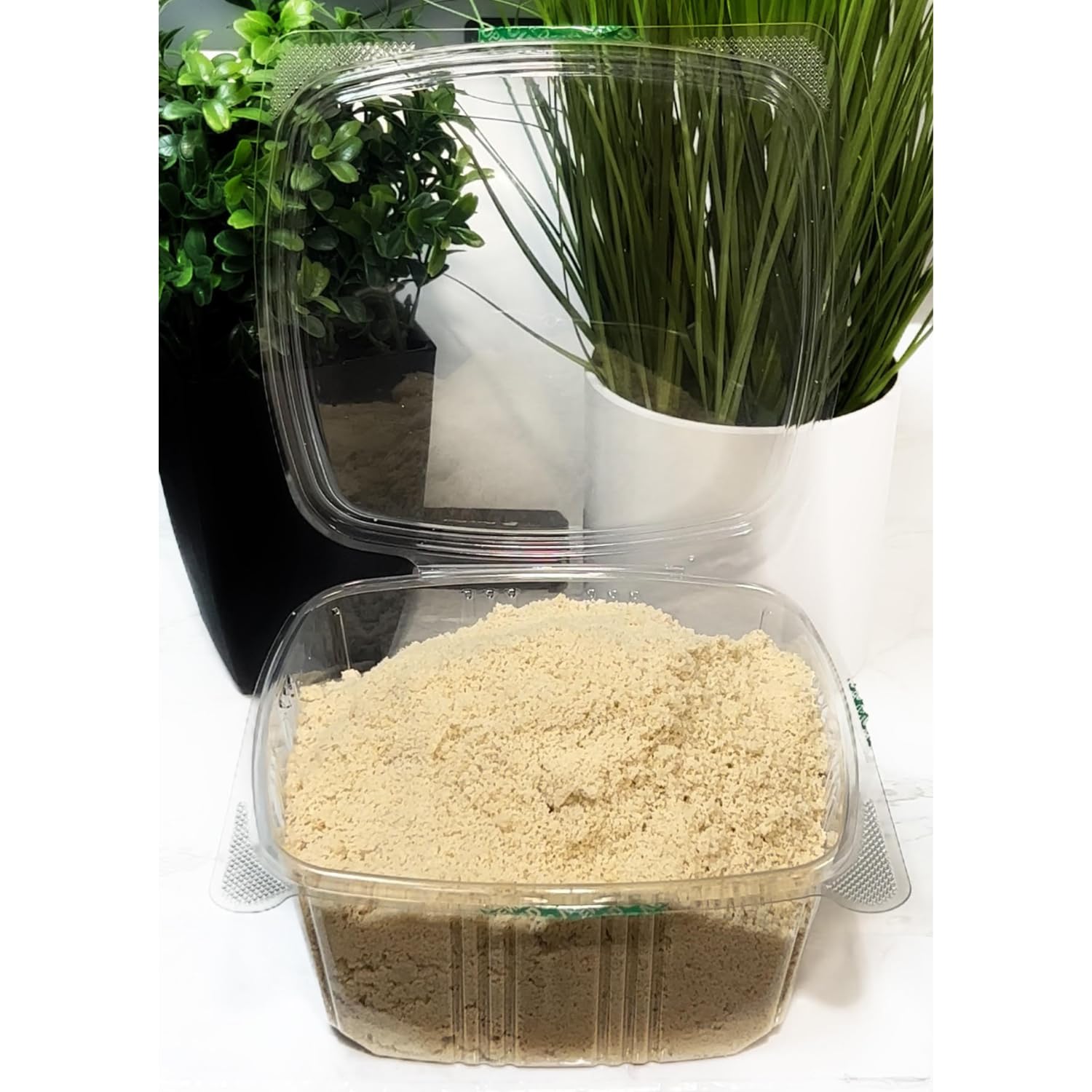 Egusi Ground, Hand Peel (Melon Seed Ground) (1 Full Bucket Paint Size (5.60LB)