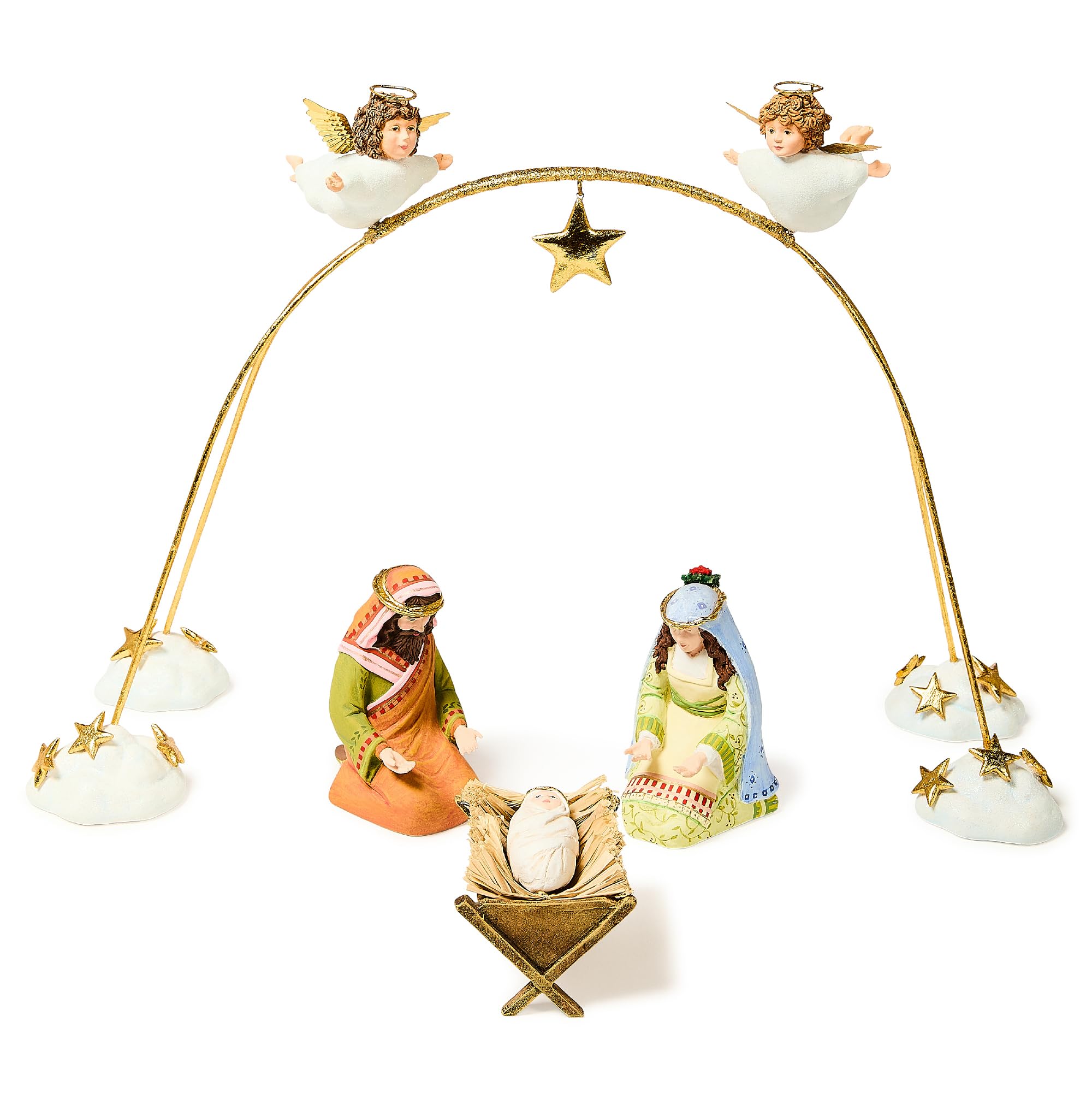 Amazon.com: MACKENZIE-CHILDS Patience Brewster Nativity Cherub 