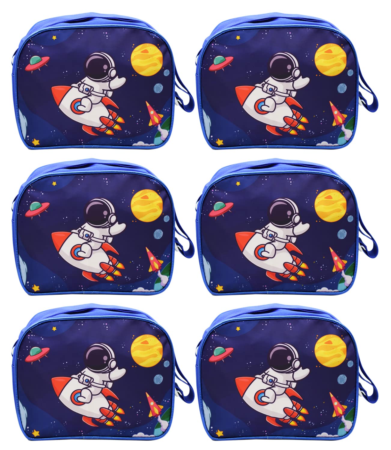 Asera 6 Pcs Birthday Return Gifts Sling Bag Picnic Bag for Kids