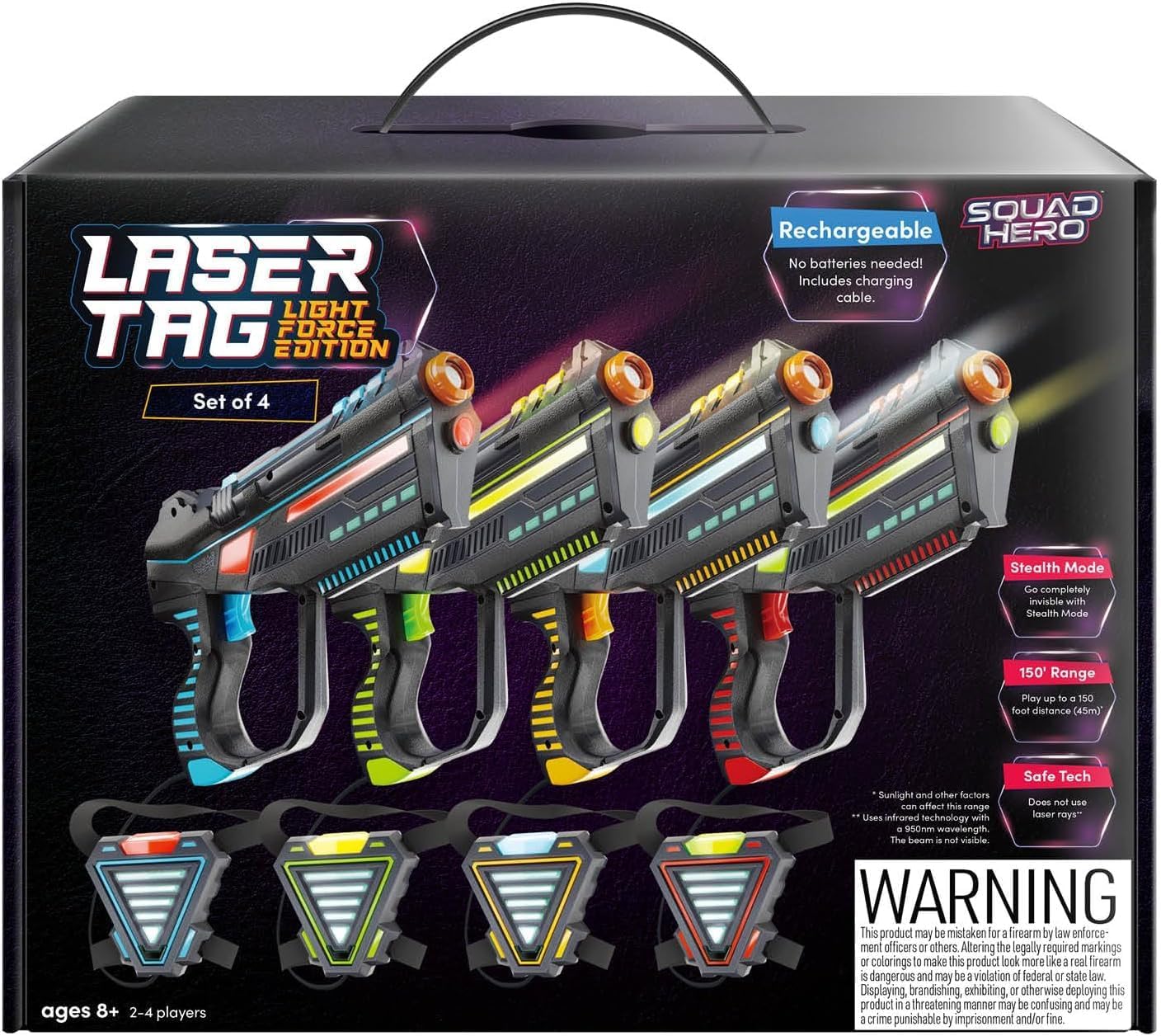 Rechargeable Laser Tag for Kids