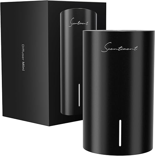 Miniatura 1 de Scentiment Difusor Mini V3 Smart  Difusor de aroma de aire frío portátil con Wi-Fi, controles táctiles y larga duración de la batería (500 pies