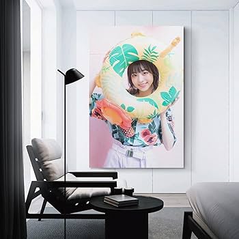 Amazon.co.jp: 和田あずさ キャンバスアートポスター 水着写真