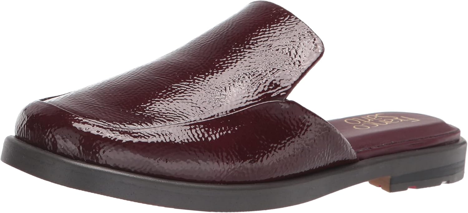 Franco Sarto Womens Boccaslide Clog Bordeaux 6 M