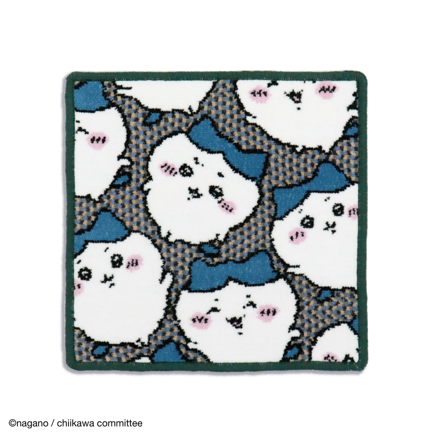 Amazon｜ちいかわ(Chiikawa) ハチワレいっぱい タオルハンカチ ブルー