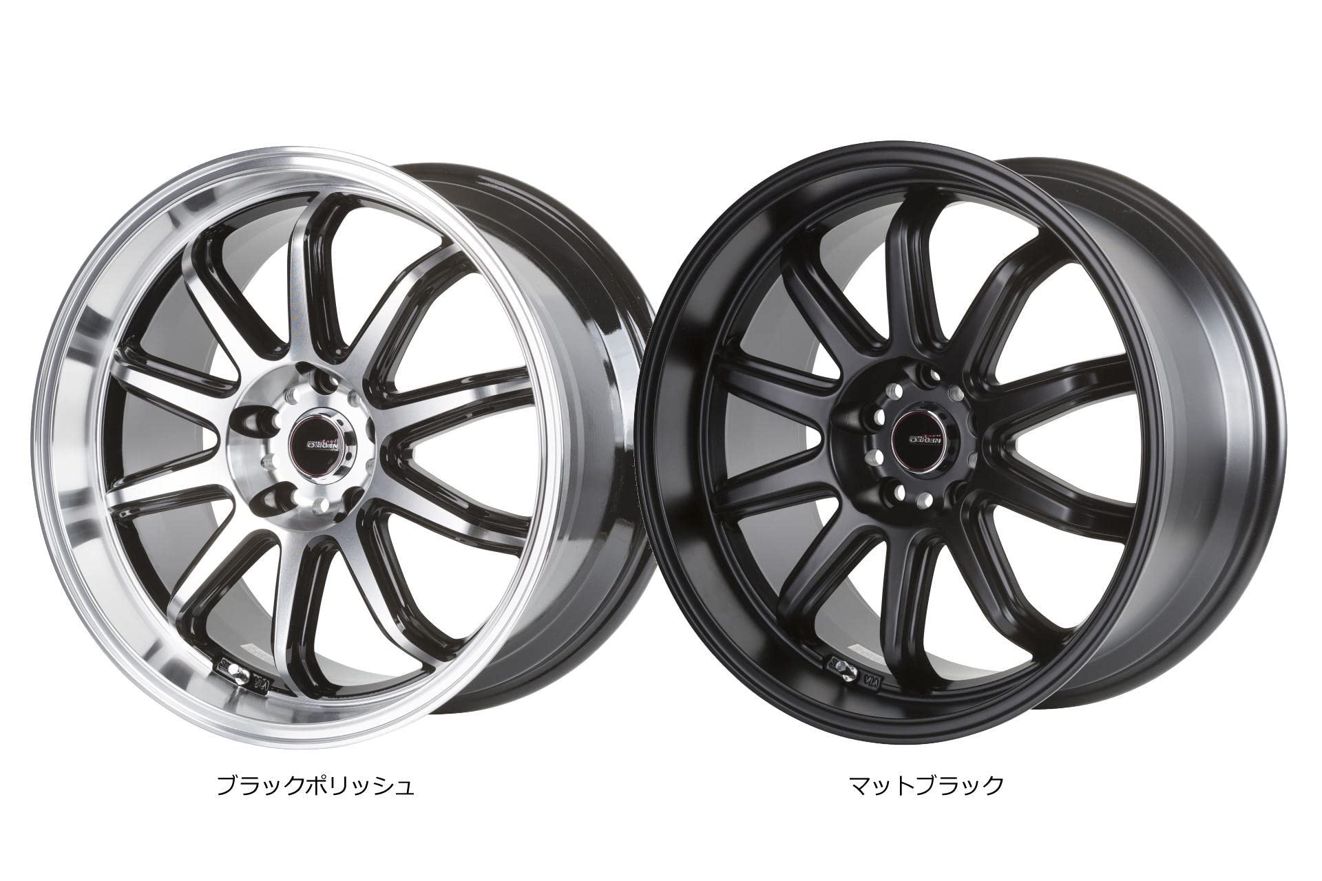 Amazon.co.jp: 5ZIGEN FIREBALL RR アルミホイール 1本 18inch×9.5J +