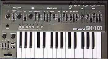 Roland SH-101 アナログシンセサイザー（ジャンク） Amazon.co.jp: Monophonic Analog Synthesizer Roland SH-101