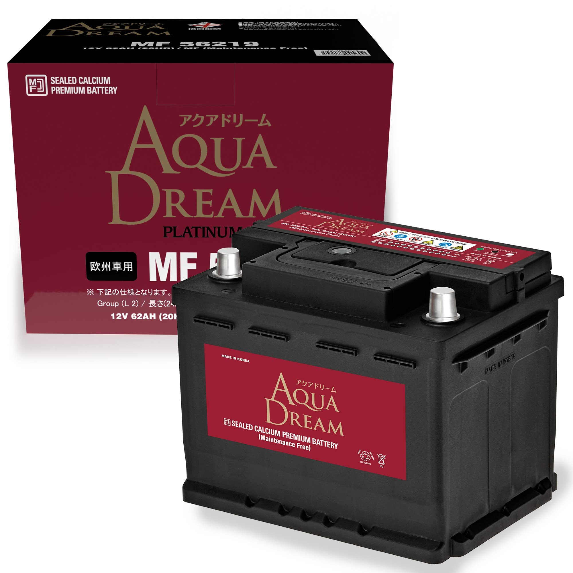 アクアドリーム AD-MF 110D26L 自動車・重機用バッテリー