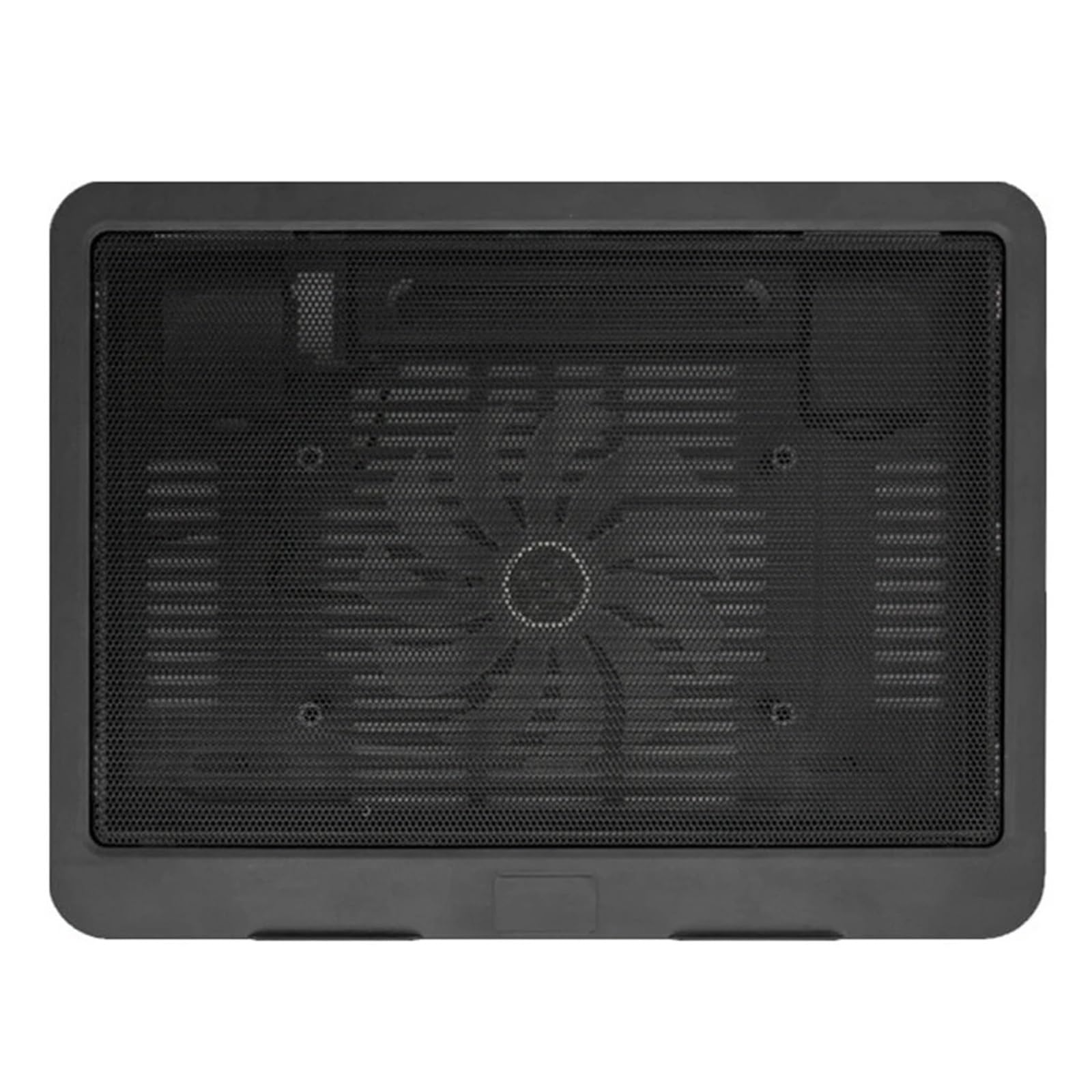 Laptop Cooling Pad Noir Ultra Mince Plaque de Refroidissement pour Ordinateur Portable Support réglable Ordinateur Portable Ventilateur de Ventilation Refroidisseur Ordinateur