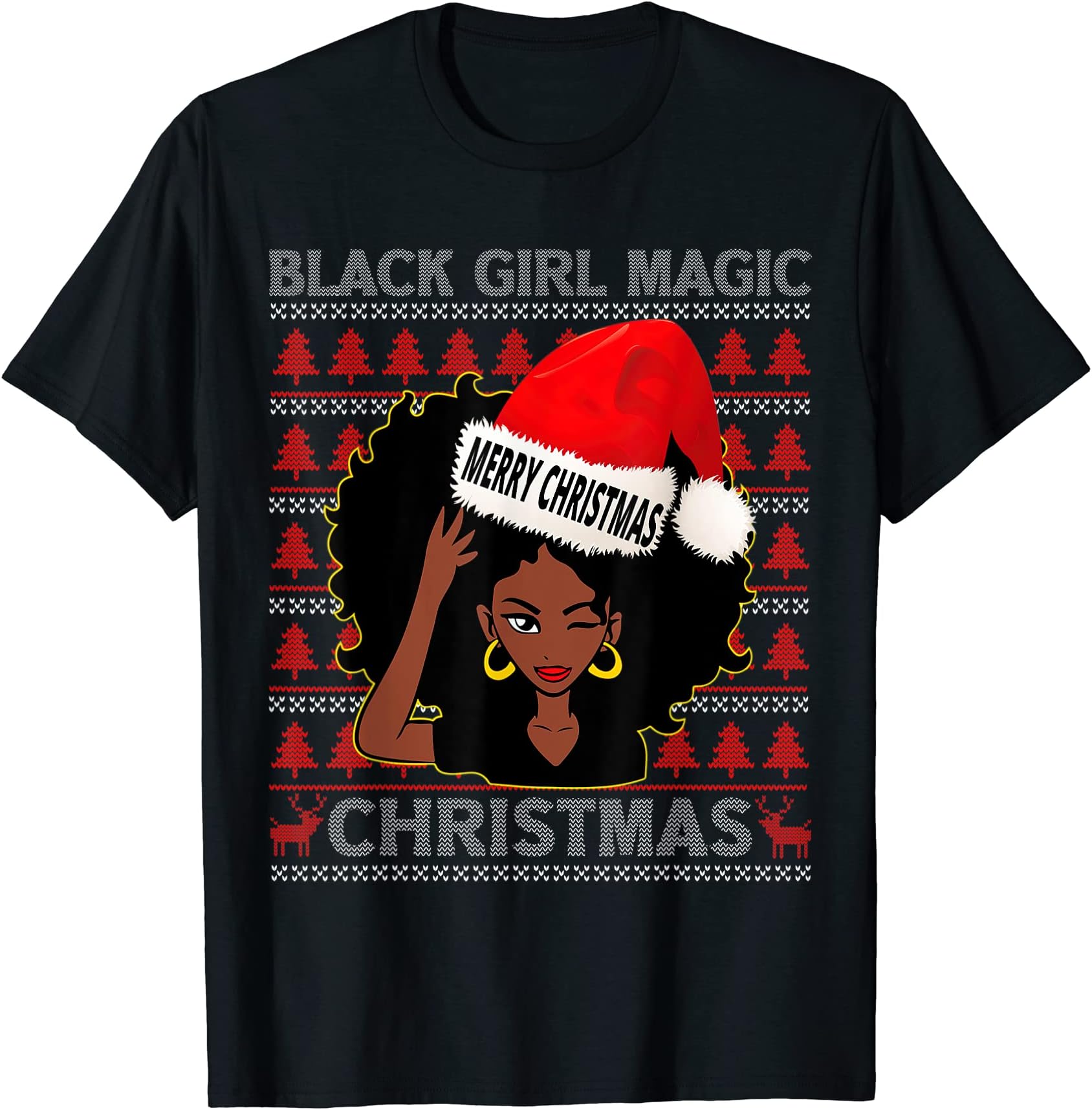 Woman Xmas T-ShirtOEKO-TEX STANDARD 100