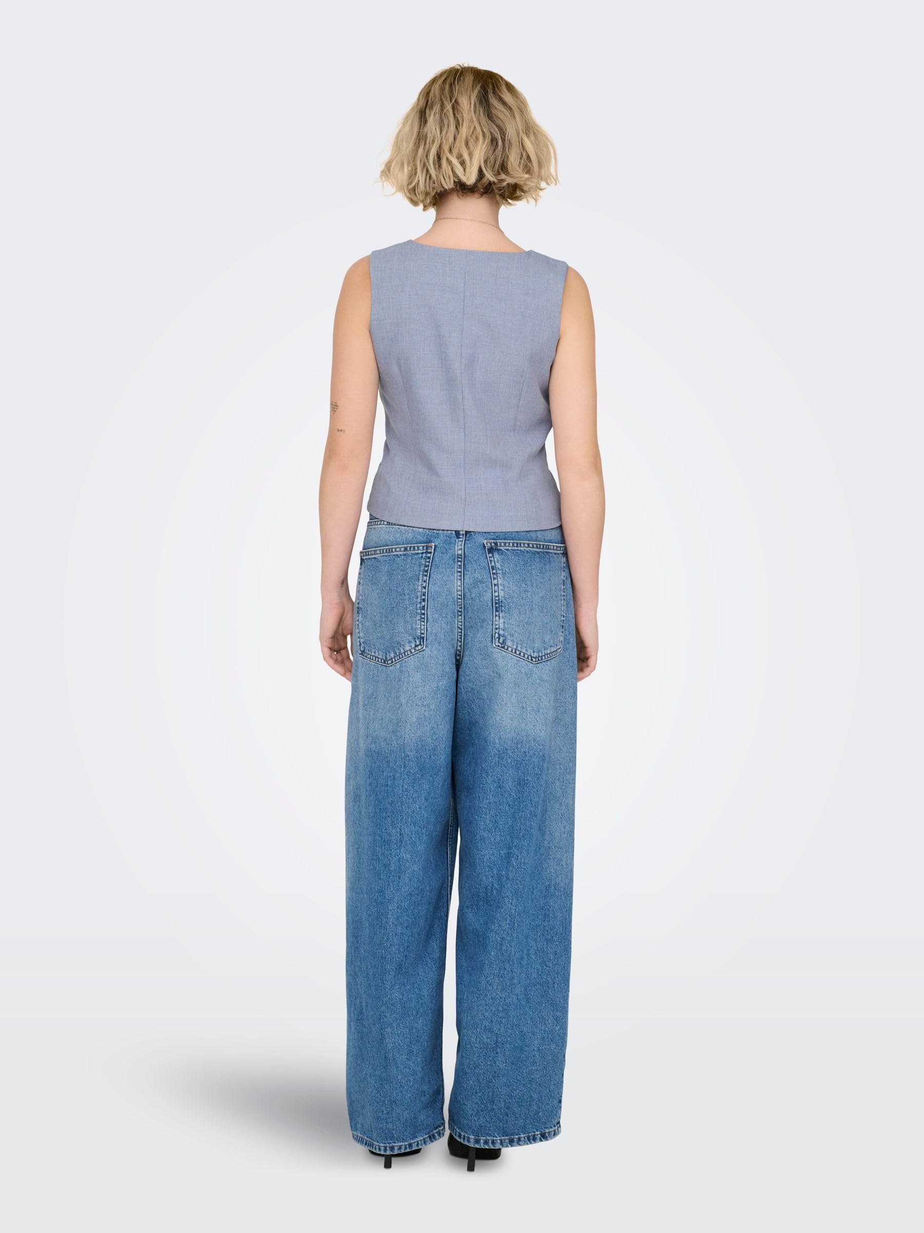 ONLY Onllinda S/L Mel Fit Waistcoat Tlr Noos Onllinda S/L Mel Fit Waistcoat Tlr Noos Femme (lot de 1)