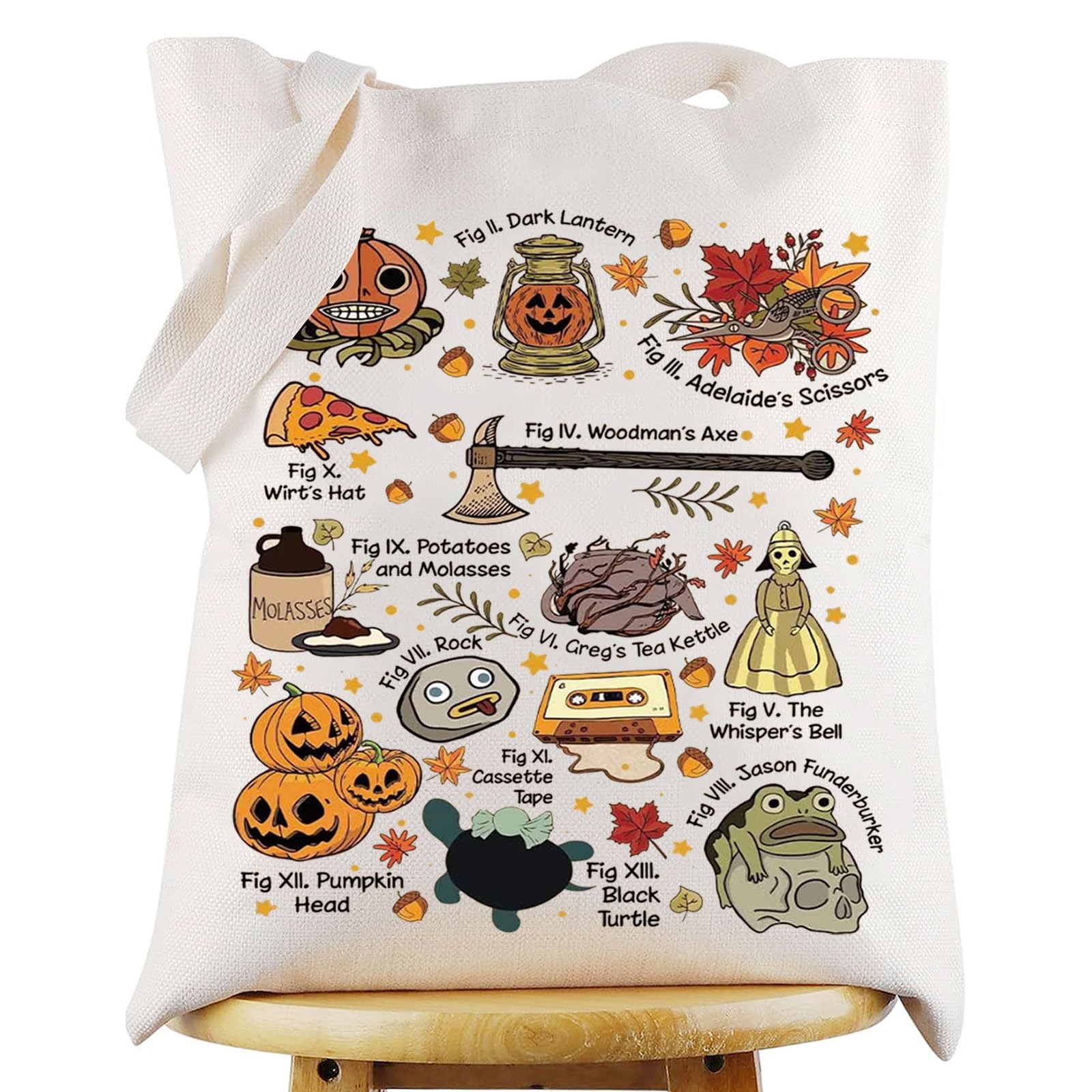 WZMPA Wirt & Greg Canvas Tote Bag Gift Shoulder Bag Merch