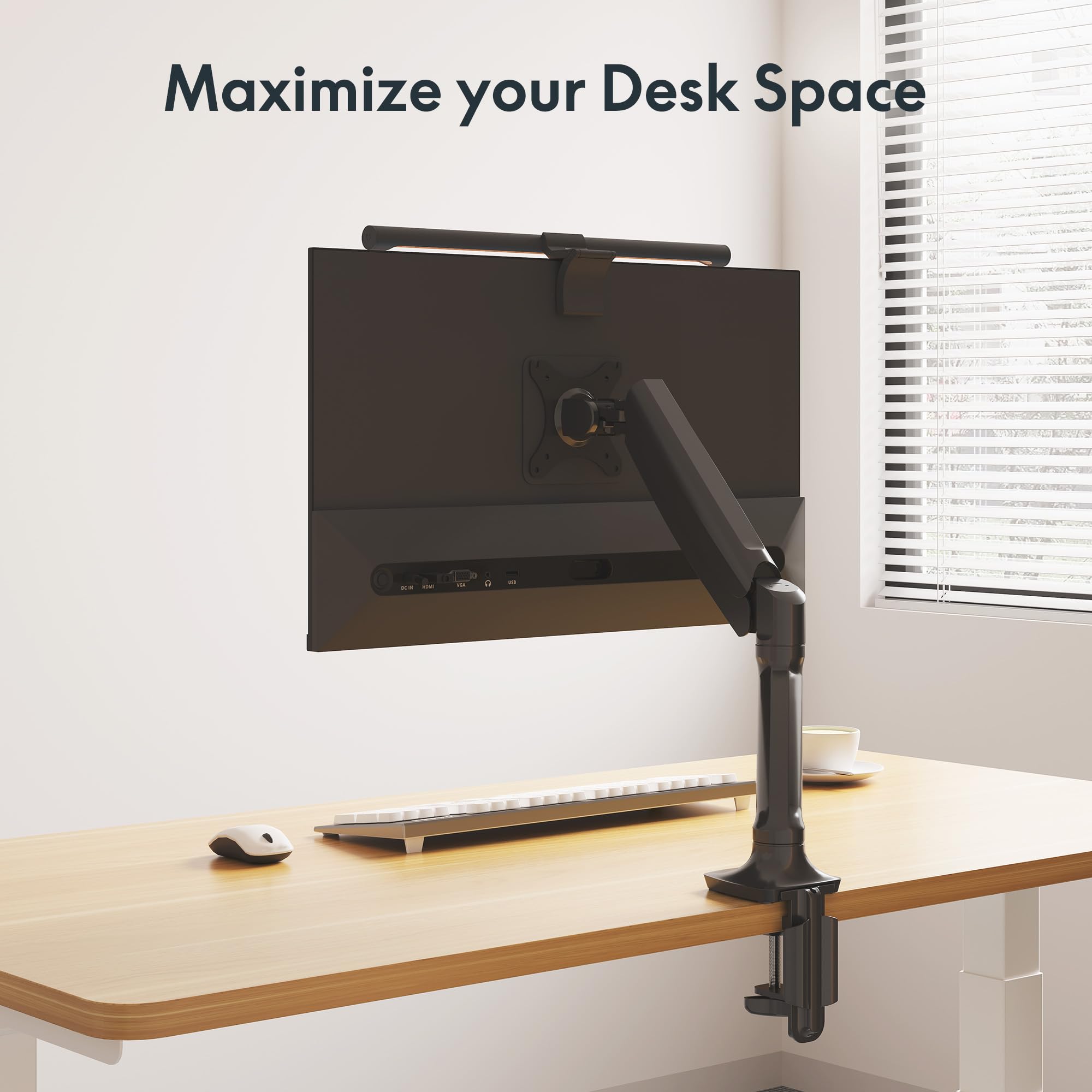 Amazon.com: FlexiSpot Single Monitor Stand - Adjustable Spring