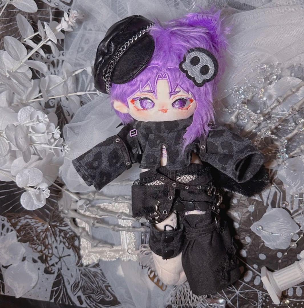 Amazon.co.jp: 30cm大な可愛い着せ替えぬいくるみ紫髪紫目 : Toys & Games