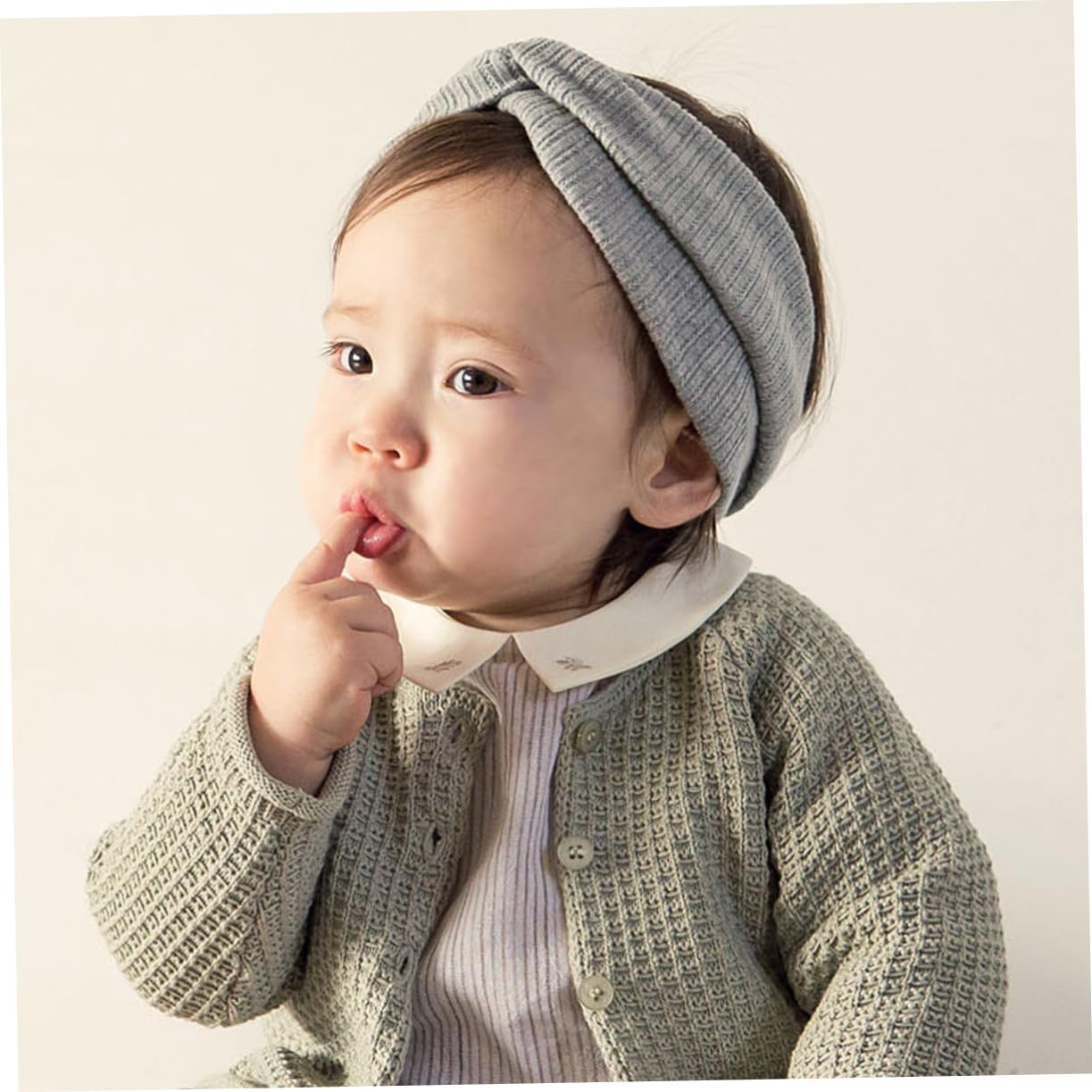 FRCOLOR 10 pezzi di copricapo per bambini, accessori per capelli per bambini, elastici per capelli, elastica per capelli, copricapo