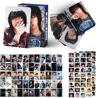Bangtan Boys JIN New Album ECHO Lomo Card, 55 PCS Photocards & 72 PCS Stickers - Premium Collectibles for Fans