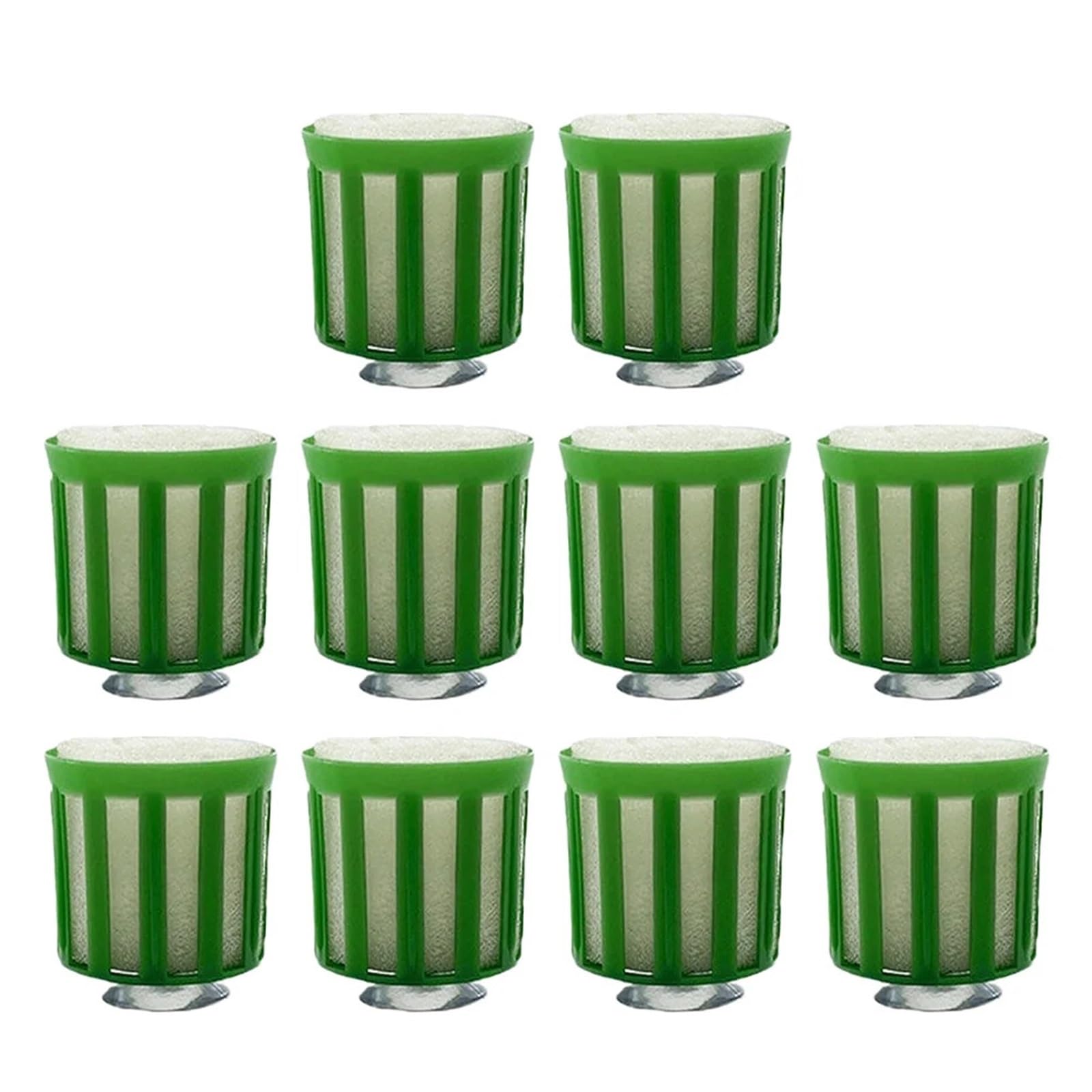 Yangshe 30Pcs Aquarium Plant Fixing Pot Kit with Suction Cup Fish Tank Plants Fix Basket Kit Plant Weights Pot Aquarium Accessories
