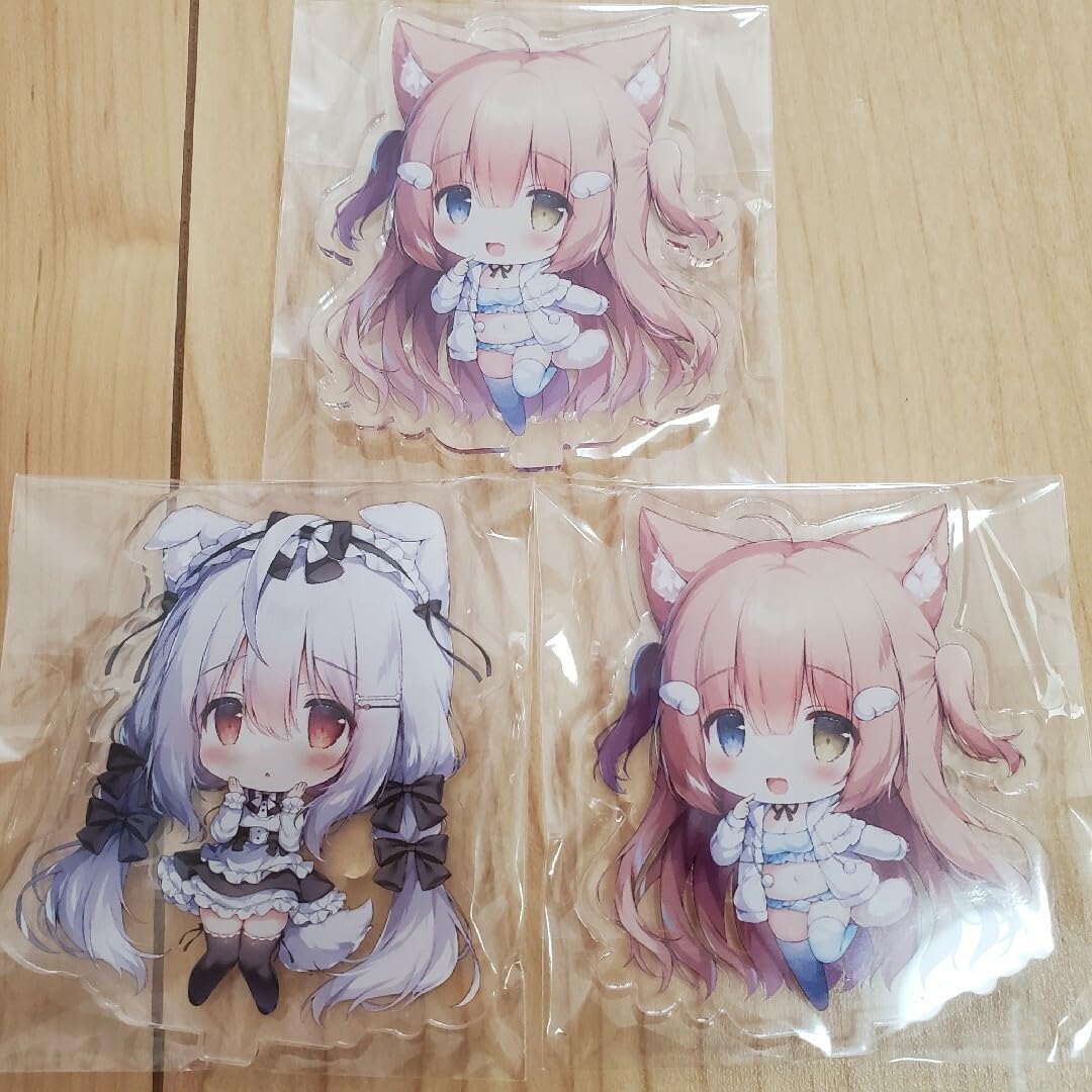 桃豆こまもち アクリルフィギュア 2点セット Amazon.co.jp: 桃豆こまもち先生 アクリルフィギュアセット