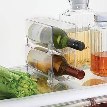 Amazon|ワインラック 冷蔵庫オーガナイザー、プラスチック製ワイン Amazon|ワインラック 冷蔵庫オーガナイザー、プラスチック製ワイン