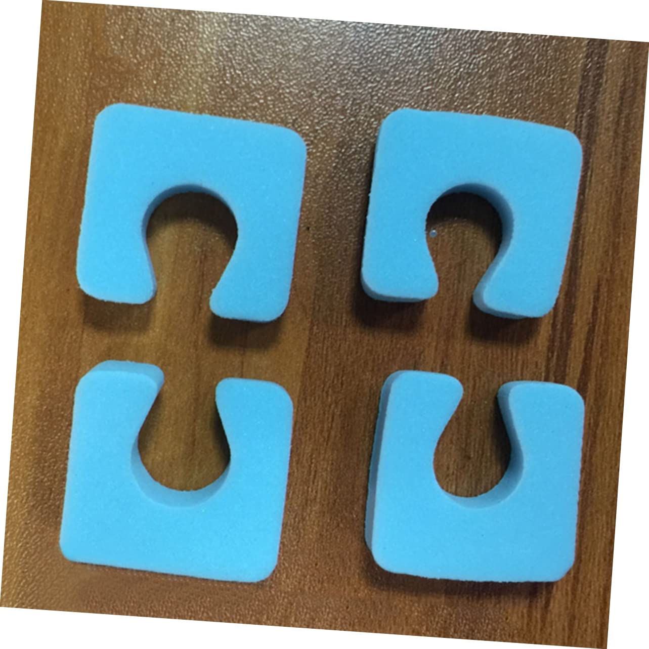 2 Juegos de Separadores de Dedos Juego de Separadores de Dedos de Esponja para Decoración de Uñas Suaves Y Cómodos Fáciles de Usar sin Olor 144 Piezas