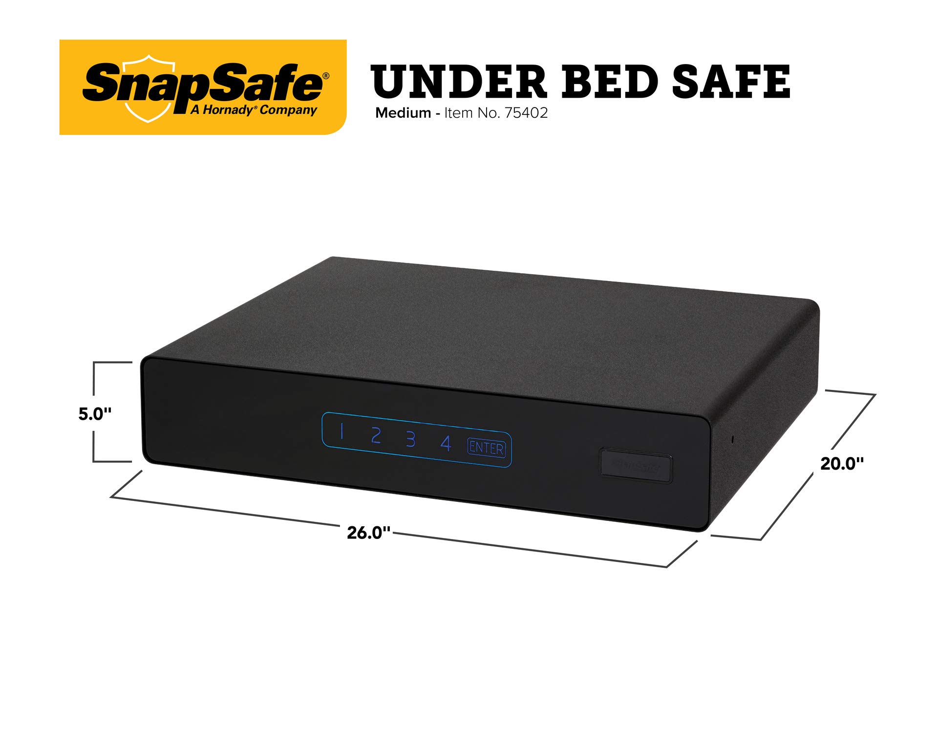 SnapSafe Under Bed Safe, Gun Storage and Security Buy Online in India